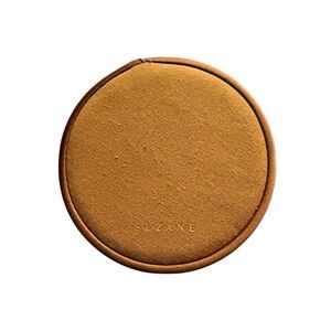 Sézane Light Brown Small Round Jewelry Case
